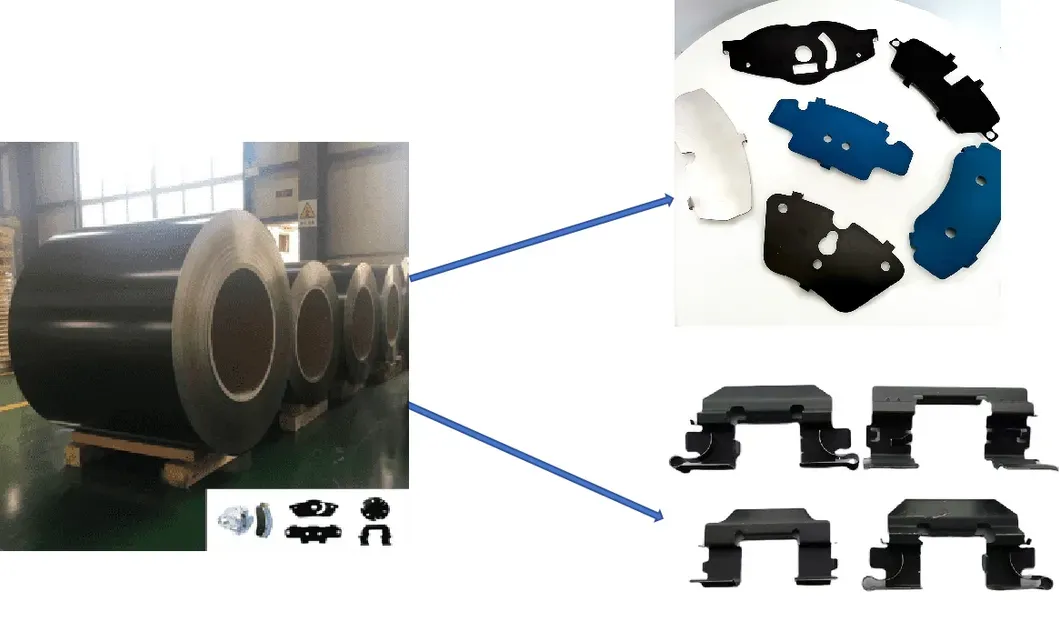 Auto Disc Brake Hardware Kits Abutment Best Brake Pad Installation Kits